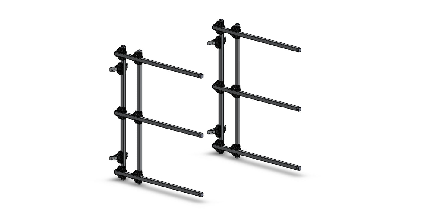 3 Canoe or Kayak Hanging Rack